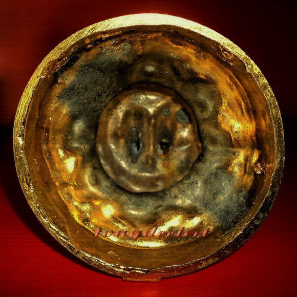 พระบูชาพระร่วงโรจนฤทธิ์ วัดพระปฐมเจดีย์ รุ่น 84 ปี กะไหล่ทองค่ะ