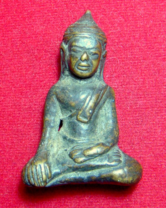 รูปหล่อพระพุทธศิลป์อู่ทอง หล่อโบราณหน้าตัก 1.3 นิ้ว