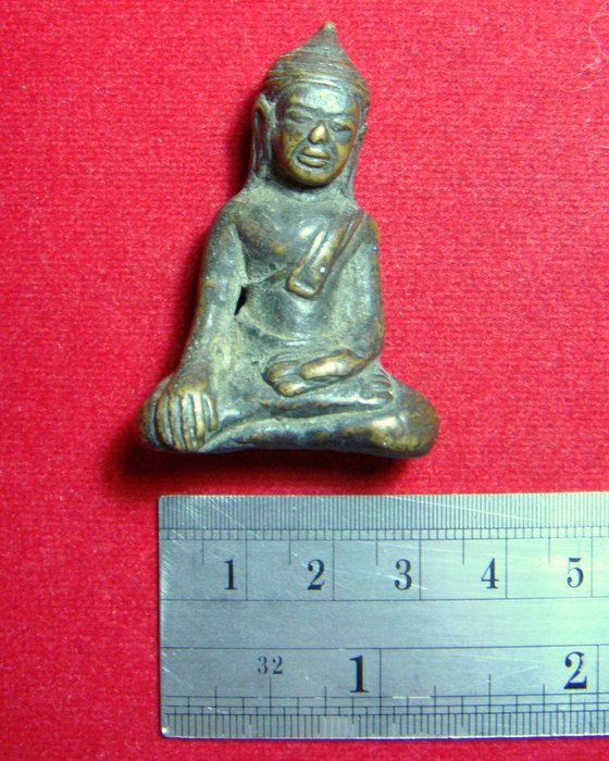รูปหล่อพระพุทธศิลป์อู่ทอง หล่อโบราณหน้าตัก 1.3 นิ้ว