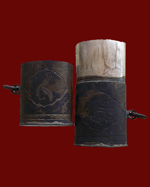 + 900 + ตลับตระกรุดเงิน งานเก่า งานโบราณ นน.9.37 กรัม