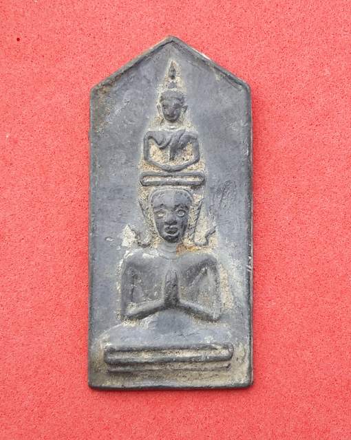 เหรียญเนื้อชิน หลวงพ่อฑูรย์ วัดโพธินิมิต กทม สวยมาก