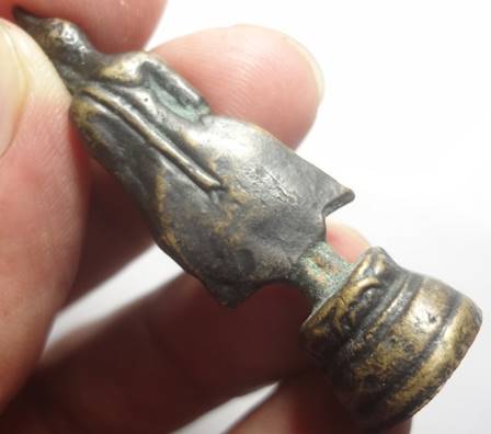  รูปหล่อพระประจำวัน หลวงปู่ใจ วัดเสด็จ จ.สมุทรสงคราม 