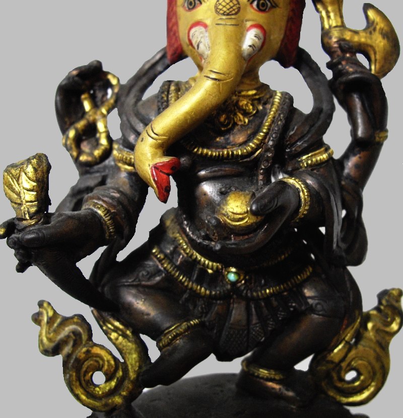 พระพิฆเนศ เปียกทอง เทวรูปบูชา ศิลปะชั้นสูงของเนปาล