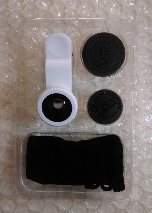 เลนส์ขยาย LIEQI UNIVERSAL CLIP LENS [สีขาว] สำหรับถ่ายภาพด้วยกล้อง Smartphone, Ipad, Tablet