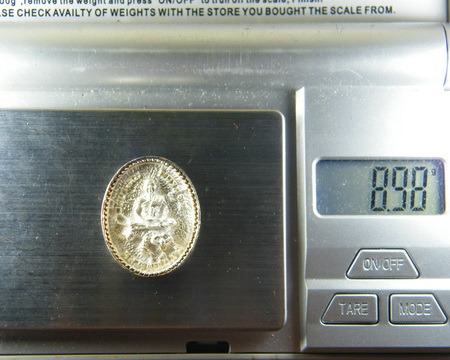 (เคาะเดียว) เหรียญหล่อ เนื้อเงิน หลวงพ่อเปิ่น รุ่นสร้างตึกอาพาธสงฆ์ กล่องเดิม ปี 35