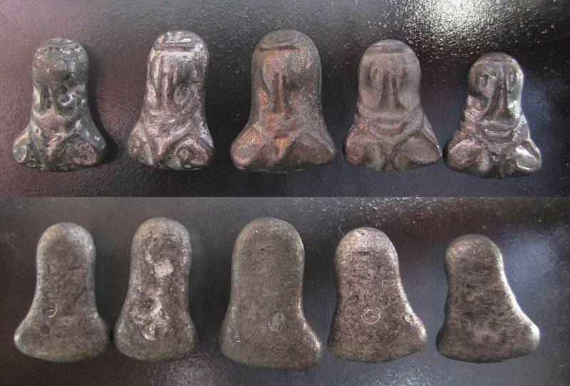 (เคาะเดียว)พระปิดตา เนื้อตะกั่ว " หลวงปู่เอี่ยม วัดโคนอน " ปี14-15 " หลวงปู่โต๊ะ" ปลุกเสก สุดยอดประส