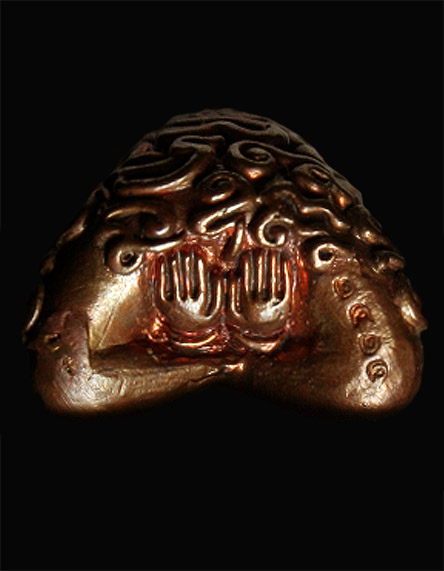 พระปิดตายันต์ยุ่ง มหาอุตตโม  หลวงพ่อสาคร