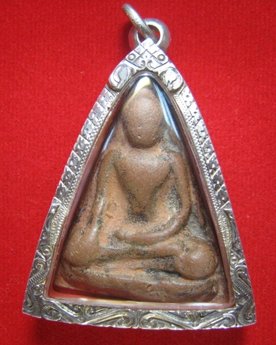 พระนางเขาหลวง กรุวัดเขาหลวง จ. สุโขทัย พร้อมตลับเงิน (สั่งตัดพิเศษ)