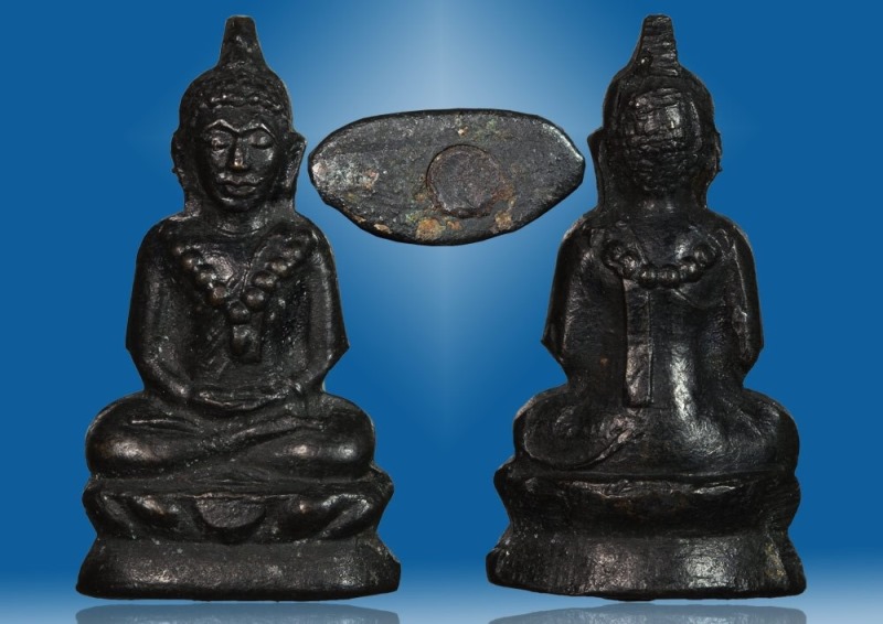 พระชัยวัฒน์เจ้าคุณผล วัดหนัง พิมพ์ปั๊ม สวยแชมป์