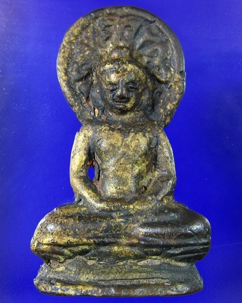 พระคันธาราชหล่อเนื้อสำริด 