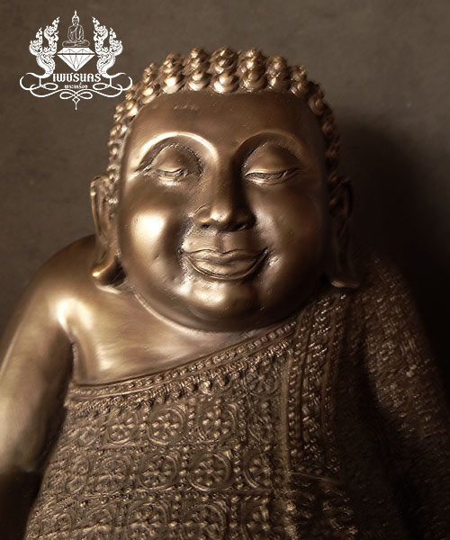 +++ พระบูชาพระมหาสังกัจจายน์ วัดหนองขาว เนื้อโลหะ หน้าตัก 9 นิ้ว ฐานกว้าง 11 นิ้ว สูง 12 นิ้ว +++