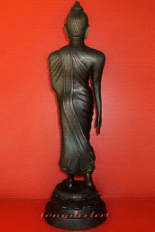 พระพุทธนวฤทธิ์ วัดโพธิ์งาม จ.นครนายก ปางลีลา สูง 17 นิ้ว สวยมากค่ะ