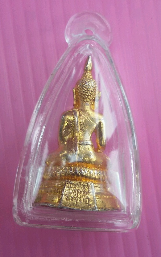 รูปหล่อหลวงพ่อโต.วัดพนัญเชิง.เลี่ยมพร้อมใช้