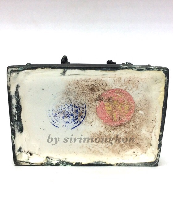 พระพิฆเนศ รุ่นบูชาครู อาจารย์ติ๋ว วัดมณีชลขัณฑ์ ปี50 ขนาดบูชา หน้าตัก 3นิ้ว สูง 5นิ้ว อุดผง เทนำฤกษ์