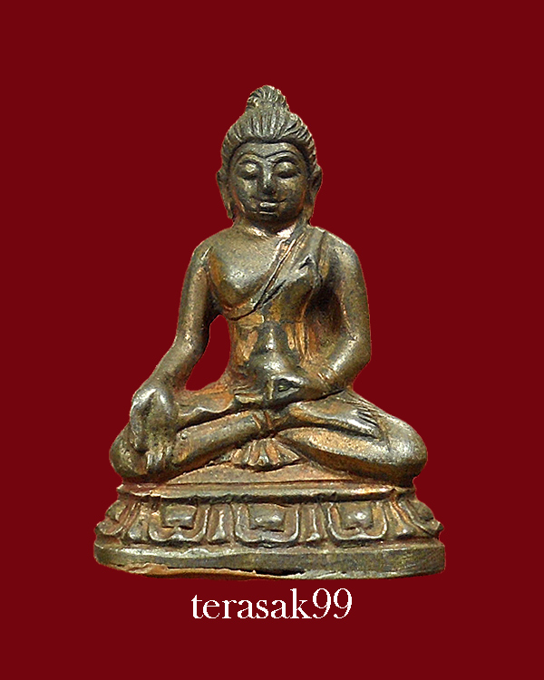 พระกริ่งวชิรมงกุฏ วัดมกุฏกษัตริยาราม พิมพ์เล็ก ปี2511 ในหลวงทรงเสด็จเททอง