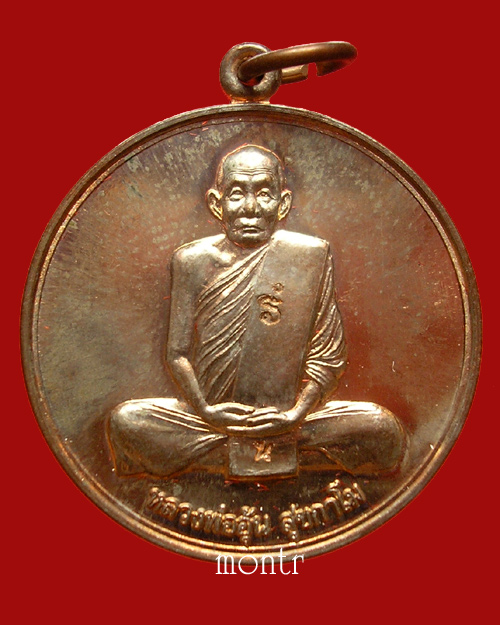 เหรียญจิ๊กโก๋เล็ก หลังนารายณ์ทรงครุฑ หลวงพ่ออุ้น วัดตาลกง นวโลหะ 