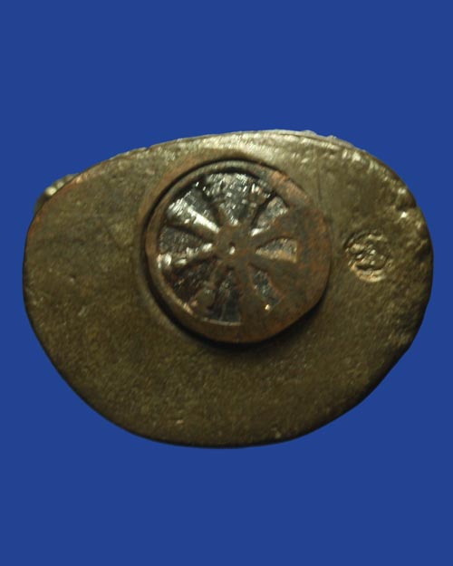 ลอยองค์ กริ่ง องค์พ่อท้าวจตุคามรามเทพ เนื้อนวโลหะ รุ่นบูรณะเจดีย์ราย 50