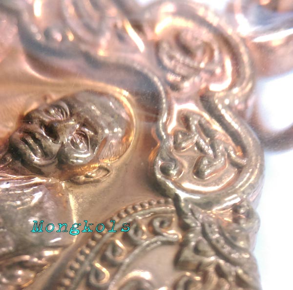 >>>เหรียญเสมา 6 รอบ (ทองแดง) หลวงพ่อสาคร วัดหนองกรับ # เคาะเดียว