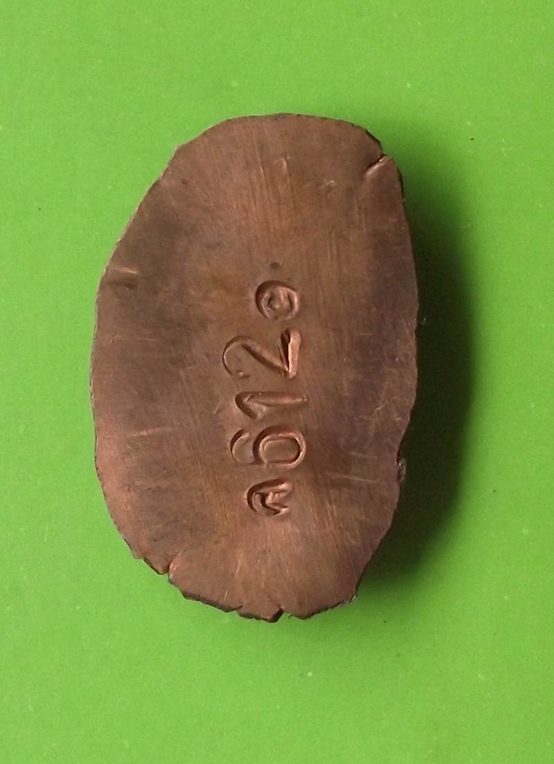 ปรกมะขาม ไม่ตัดปีก หลวงพ่อสาคร เนื้อทองแดงผิวไฟ ปี 2548