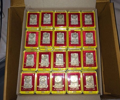 214 ปีเกิด พิมพ์ทรงนิยม ลป.หมุนร่วมปลุกเสก ยกลัง100องค์