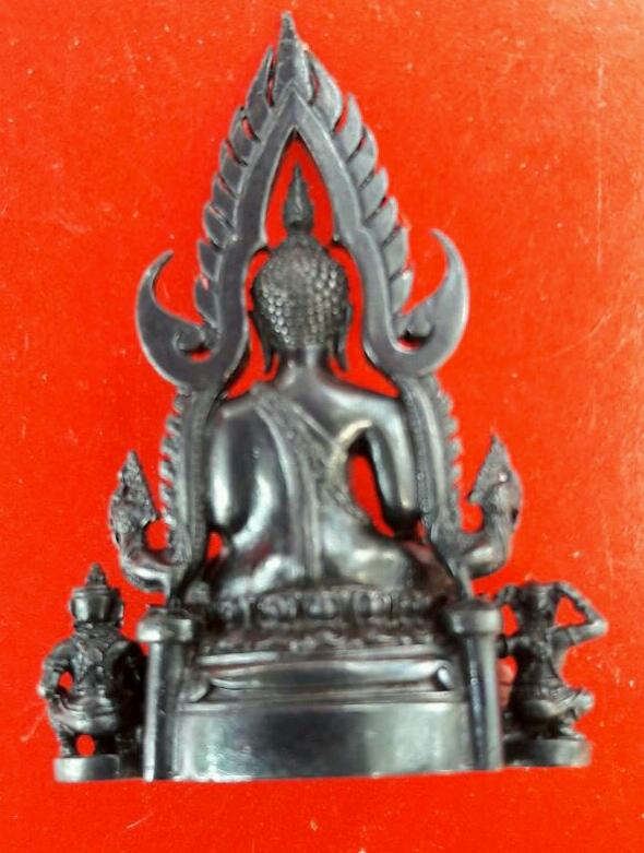 พระพุทธชินราช ภปร...เนื้อเงินรมดำ.โครงการ "เพราะแผ่นดินนี้ คือแผ่นดินเกิด"(3000)