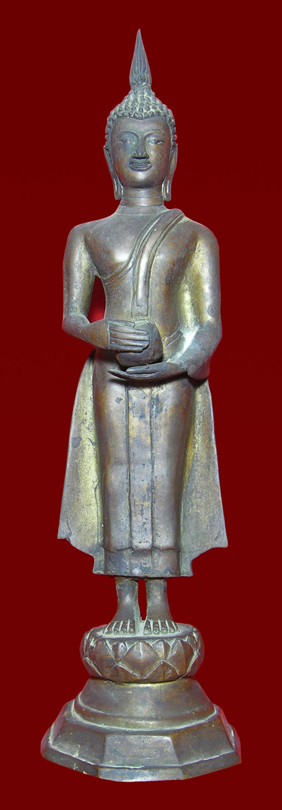 พระบูชารัชกาลยืน ปางวันอาทิตย์ อุ้มบาตร