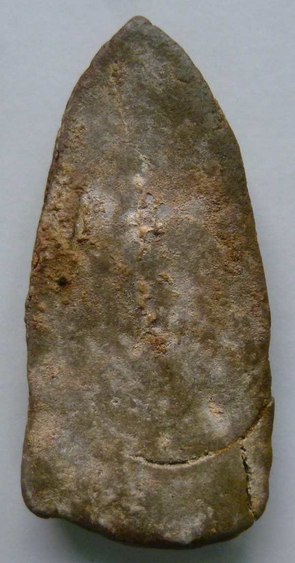 พระนาคปรก กรุวัดมอญ จ.อ่างทอง พระพิมพ์ประกบมีใส้ตรงกลาง ผิวและคราบกรุเดิมๆ รานจากใส้ระเบิดพองาม