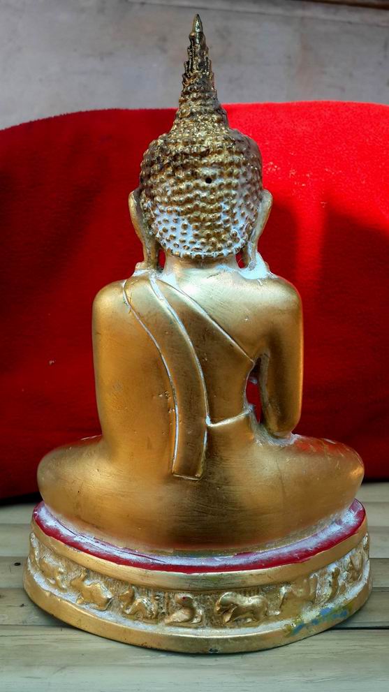 พระพุทธรูปบูชา หลวงพ่อโต วัดหลักสี่สโมสร จ.สมุทรสาคร หน้าตัก 5 นิ้ว