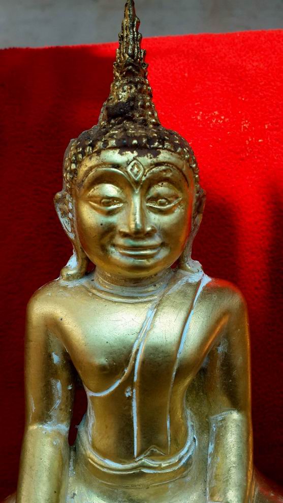 พระพุทธรูปบูชา หลวงพ่อโต วัดหลักสี่สโมสร จ.สมุทรสาคร หน้าตัก 5 นิ้ว