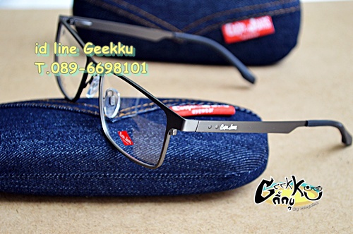 กรอบแว่นตา Cooper C-39 (Q1537-C2)ทรงกรอบเต็มสีกัน (ดำ-เทา)