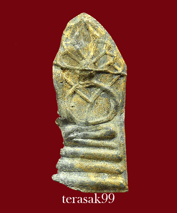 พระกรุวัดเก๋งจีน เนื้อตะกั่วสนิมแดง จ.ระยอง