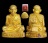 รูปหล่อหลวงปู่หมุน ฐิตะสีโล รุ่นไตรมาสรวยทันใจ เนื้อทองทิพย์ พิมพ์เล็ก ปี43 เนื้อสวยดั่งกับทองคำ