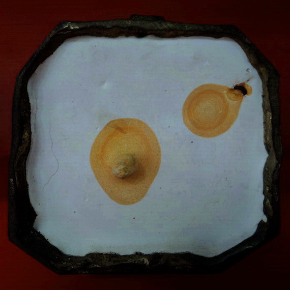 รูปหล่อยืนหลวงพ่อโอภาสี อาศรมบางมด สูง 13.5 นิ้ว สวยมากค่ะ