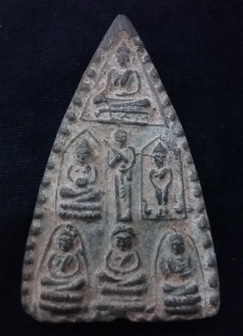 พระเจ้าเจ็ดพระองค์ หลวงพ่อจง วัดหน้าต่างนอก อยุธยา เนื้อชิน