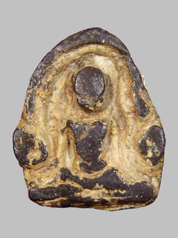 พระยอดขุนพล สนิมแดง กรุปราสาทเมืองสิงห์ จ.กาญจนบุรี