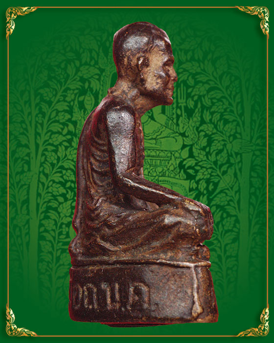 รูปหล่อหลวงพ่อบุญธรรม วัดช้างเผือก จ.หนองคาย ปี 20