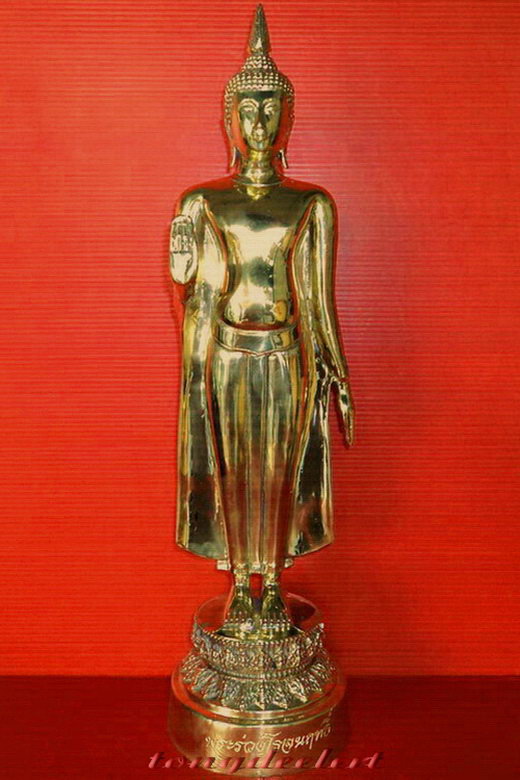 พระบูชาพระร่วงโรจนฤทธิ์ วัดพระปฐมเจดีย์ จ.นครปฐม ครบรอบ 98 ปี สูง 16 นิ้ว สวยมากค่ะ