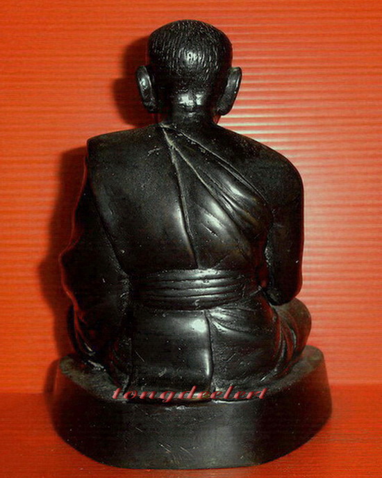 รูปหล่อบูชาพระวิสุทธิรังษี(เปลี่ยน อินทสโร) วัดไชยชุมพลชนะสงคราม(วัดใต้) จ.กาญจนบุรี 