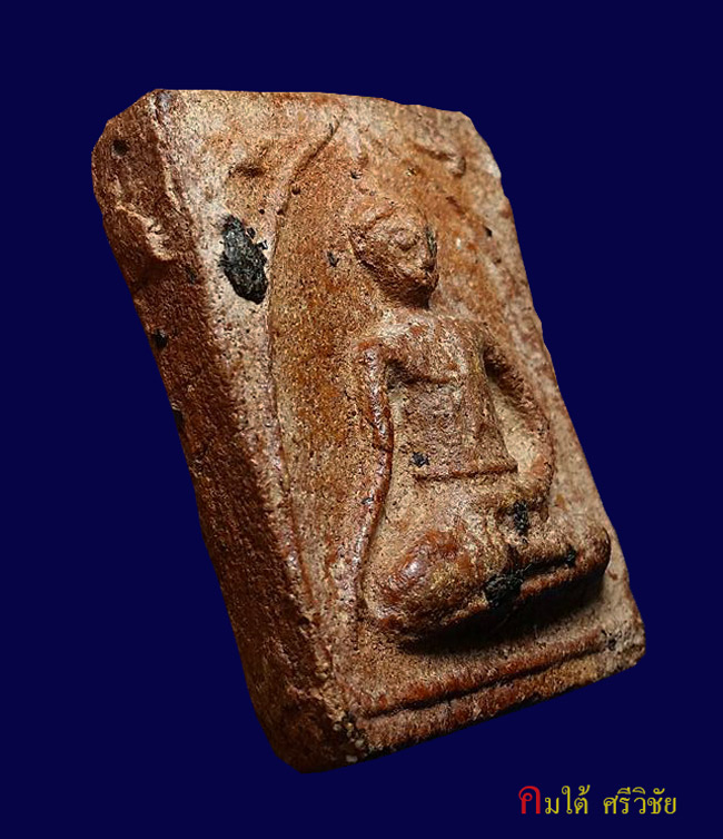 พระแผงสิบชาติ ตัดเดี่ยว กรุวัดกระชาย พิมพ์ใหญ่ ปางมารวิชัย จ.พระนครศรีอยุธยา