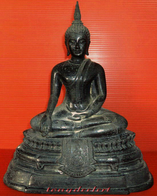 พระพุทธรูปบูชาประทานพร หลวงพ่อแพ วัดพิกุลทอง จ.สิงห์บุรี หน้าตัก 5 นิ้วค่ะ