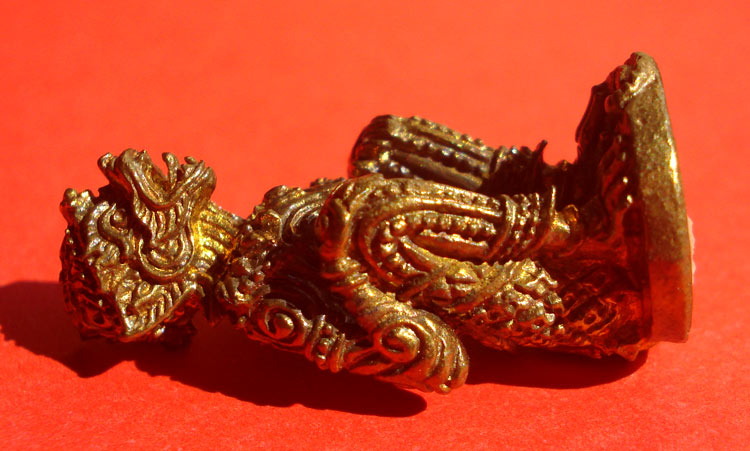 หนุมาน มหาปราบไตรจักร เนื้อปลอกลูกปืนก้นอุดผง หลวงพ่อสาคร