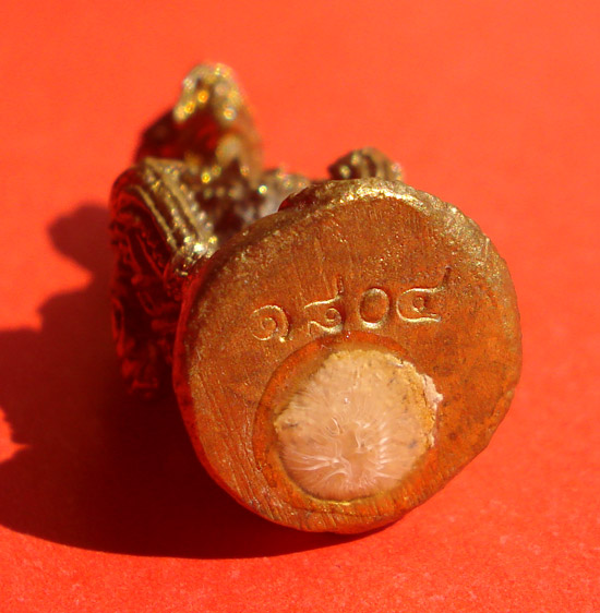 หนุมาน มหาปราบไตรจักร เนื้อปลอกลูกปืนก้นอุดผง หลวงพ่อสาคร