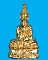 พระกริ่งนฤมิตรโชค หลวงพ่อจรัญ วัดอัมพวัน เนื้อทองทิพย์ หมายเลข ๑๔๙๒ กล่องเดิม 