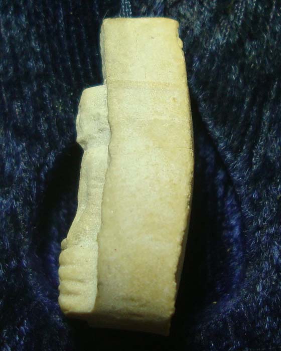 พระผงรูปเหมือนใบโพธิ์ เสาร์ ๕ เนื้อเกสร ยันต์ตรี หลวงปู่โต๊ะ วัดประดู่ฉิมพลี 2523