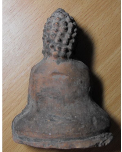 พระบูชาเนื้อดินเผา เก่า**ยุคทวาราวดี