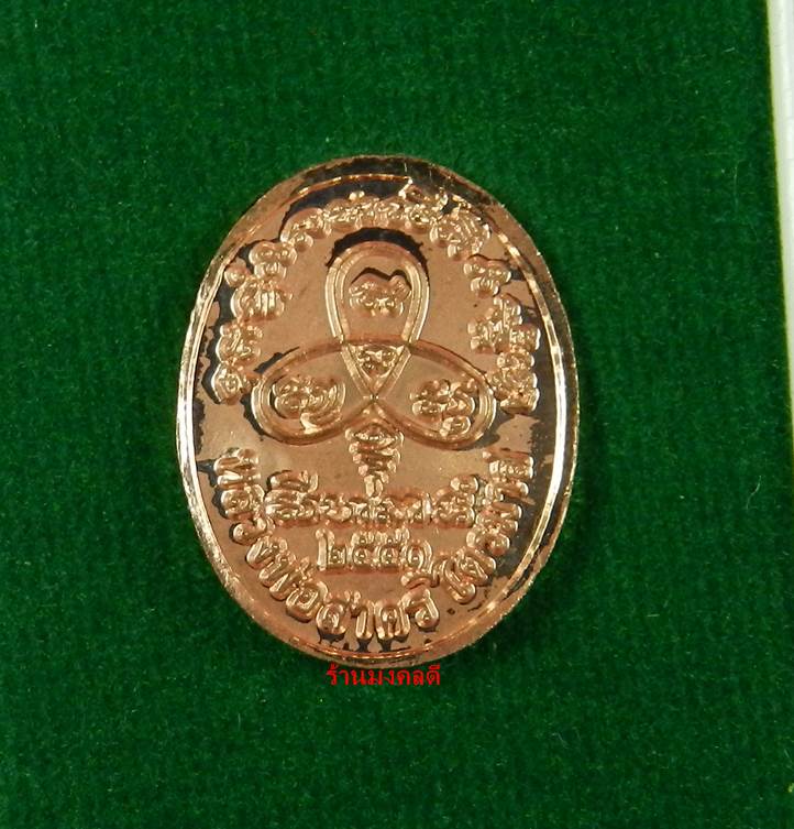 เหรียญพระนาคปรกไตรมาส 51 พิมพ์เล็ก หลวงพ่อสาคร เนื้อทองแดง ตอกโค๊ด นะ (สภาพสวย)#1