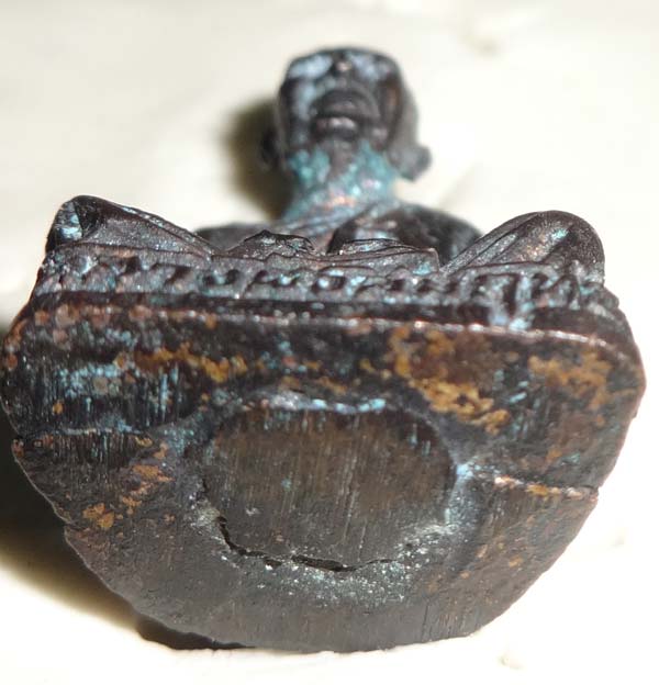 รูปหล่อ หลวงพ่อสัมฤทธิ์ รุ่นนำโชค วัดถ้ำแฝด กาญจนบุรี 