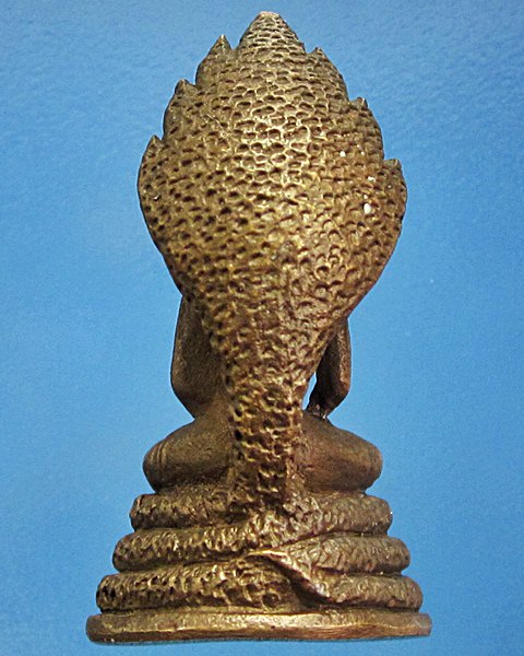 พระนาคปรกเนื้อทองผสม วัดหนองหญ้ารังกา จ.นครสวรรค์