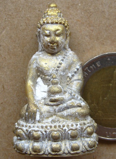 พระกริ่งเจริญลาภ นำฤกษ์ หลวงปู่สงฆ์ บ้านท่าทราย จ ลพบุรี สร้าง999องค์ พร้อมกล่องเดิม