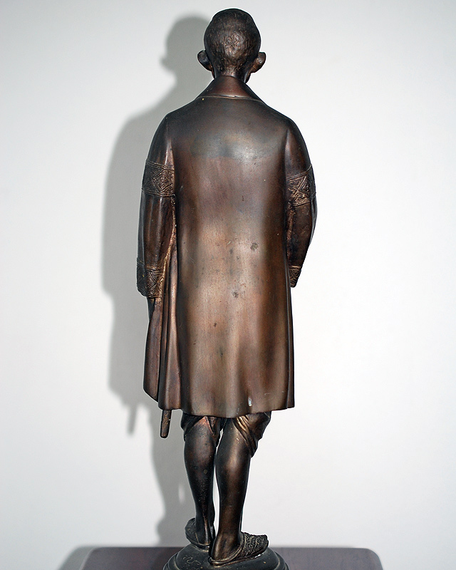 พระบรมรูป รัชกาลที่4 กรมตำรวจ สร้างปี 2531 เนื้อโลหะ